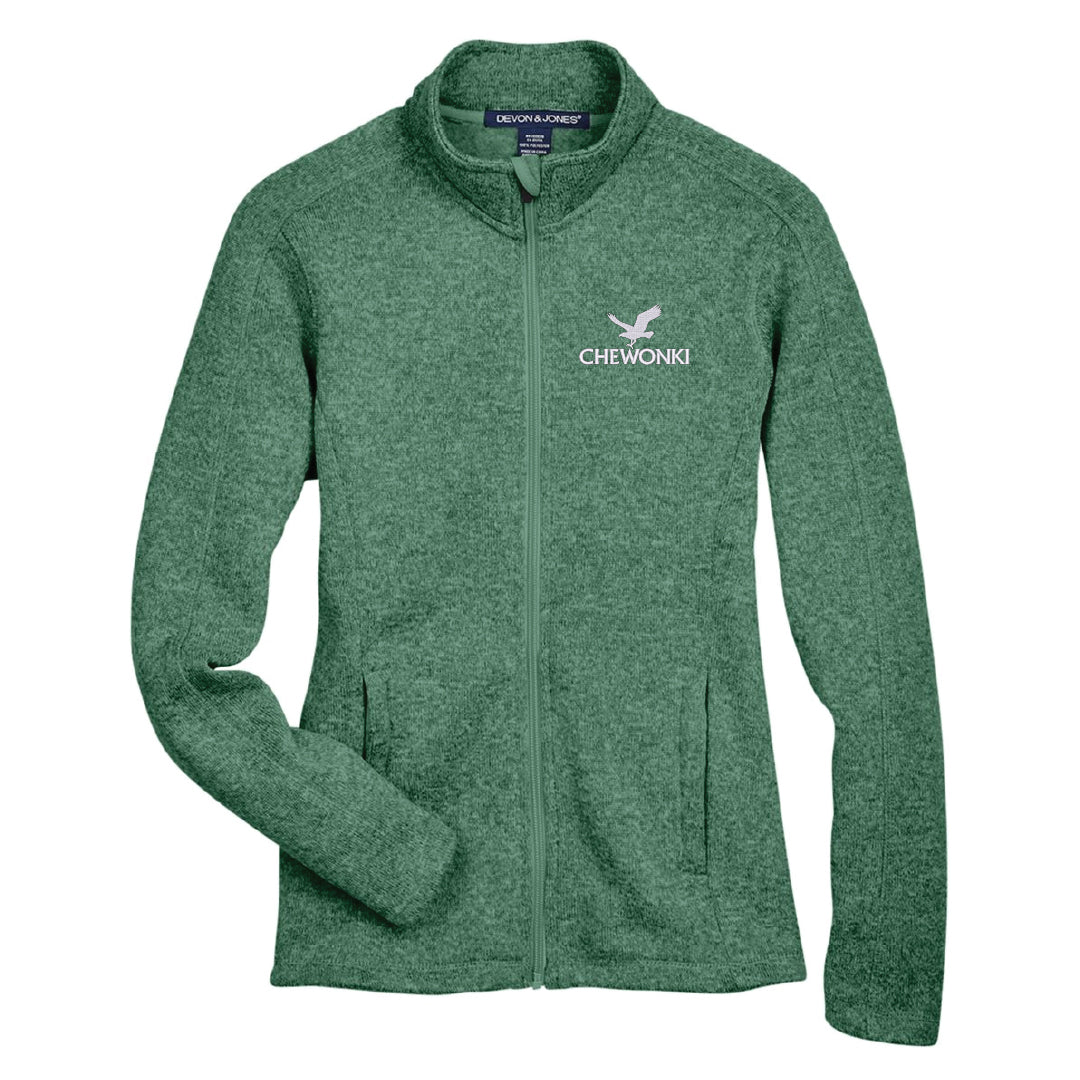 Full-Zip Sweater Fleece Jacket