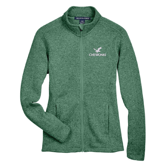 Full-Zip Sweater Fleece Jacket